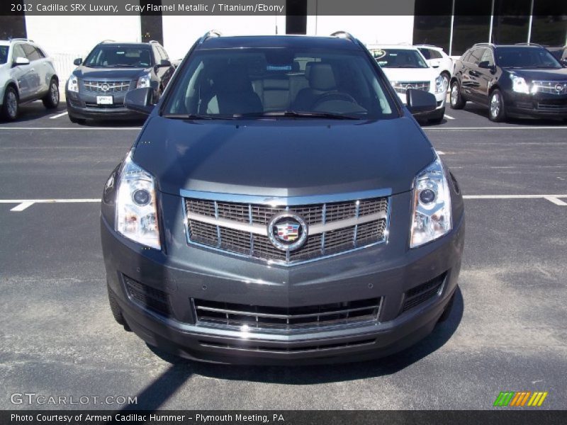 Gray Flannel Metallic / Titanium/Ebony 2012 Cadillac SRX Luxury