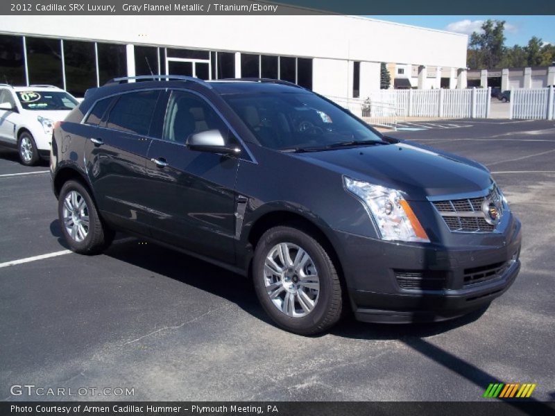 Gray Flannel Metallic / Titanium/Ebony 2012 Cadillac SRX Luxury