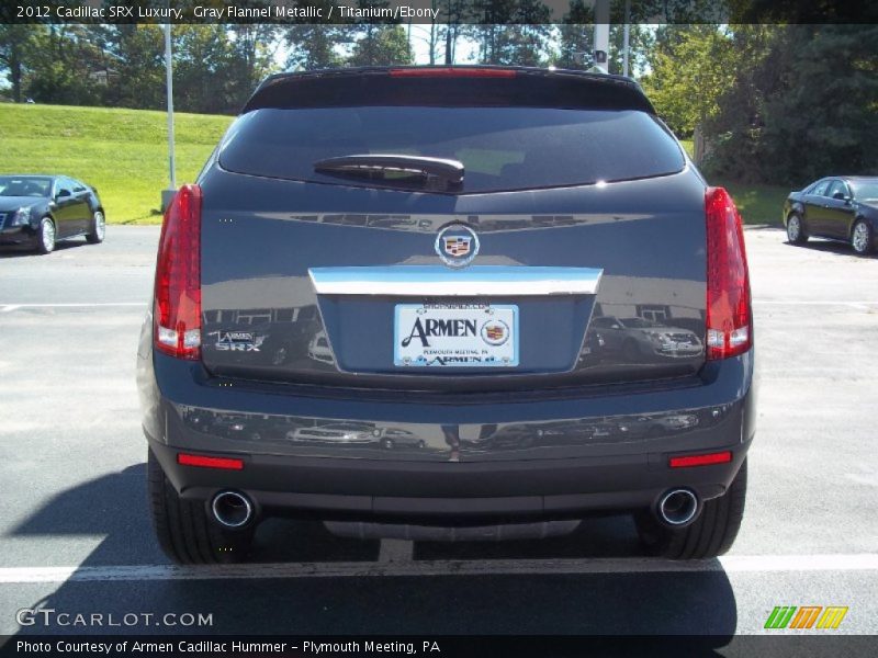 Gray Flannel Metallic / Titanium/Ebony 2012 Cadillac SRX Luxury