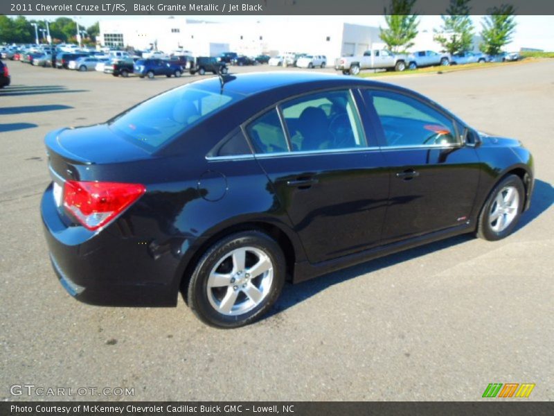 Black Granite Metallic / Jet Black 2011 Chevrolet Cruze LT/RS
