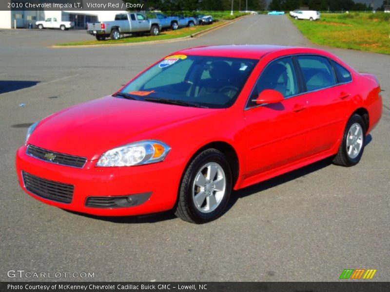 Victory Red / Ebony 2010 Chevrolet Impala LT