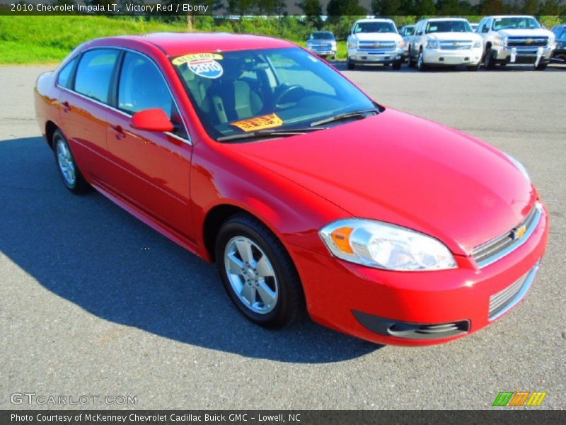 Victory Red / Ebony 2010 Chevrolet Impala LT
