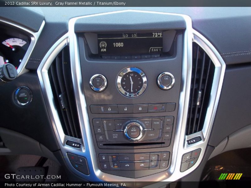 Gray Flannel Metallic / Titanium/Ebony 2012 Cadillac SRX Luxury
