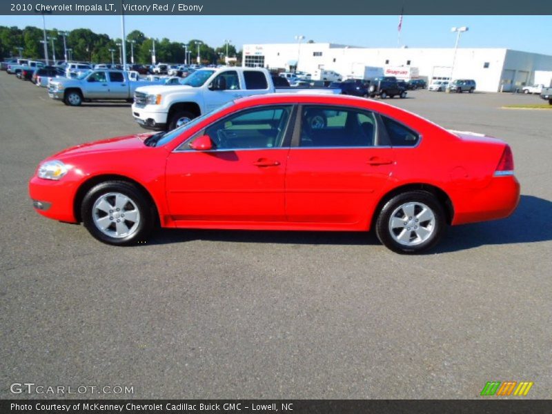Victory Red / Ebony 2010 Chevrolet Impala LT