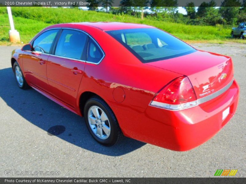 Victory Red / Ebony 2010 Chevrolet Impala LT