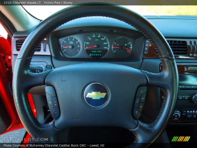 Victory Red / Ebony 2010 Chevrolet Impala LT