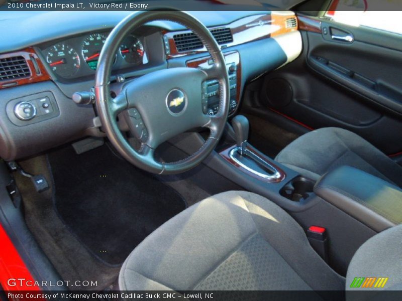Victory Red / Ebony 2010 Chevrolet Impala LT