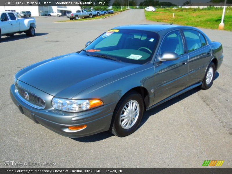 Steelmist Gray Metallic / Gray 2005 Buick LeSabre Custom