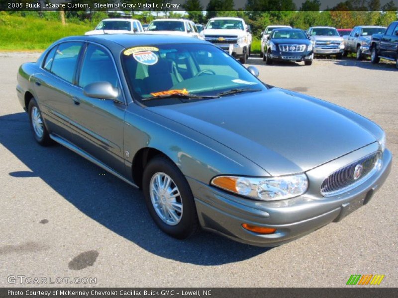Steelmist Gray Metallic / Gray 2005 Buick LeSabre Custom