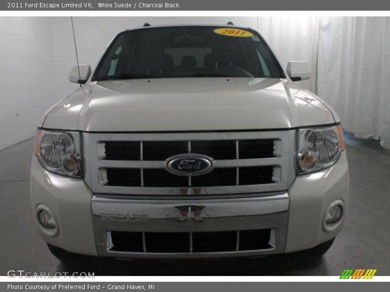 White Suede / Charcoal Black 2011 Ford Escape Limited V6