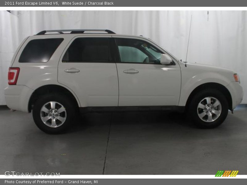 White Suede / Charcoal Black 2011 Ford Escape Limited V6