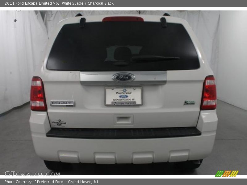 White Suede / Charcoal Black 2011 Ford Escape Limited V6