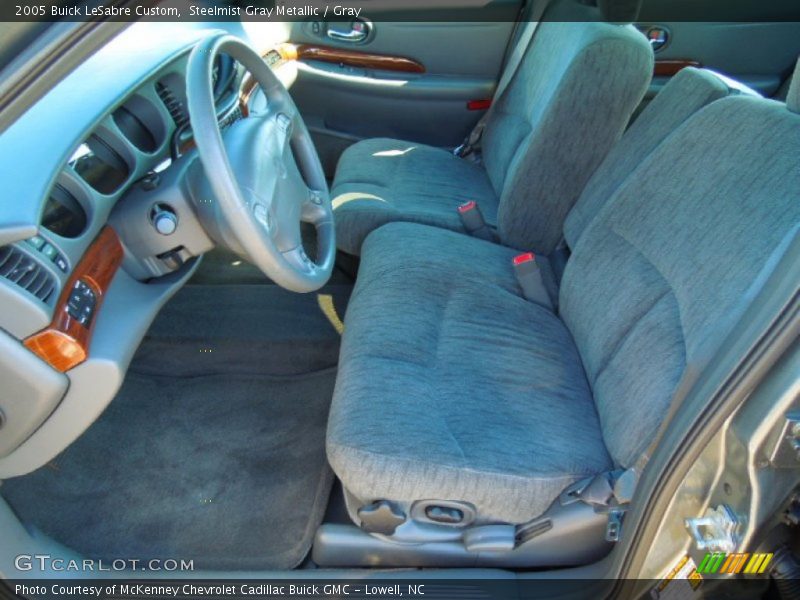 Steelmist Gray Metallic / Gray 2005 Buick LeSabre Custom
