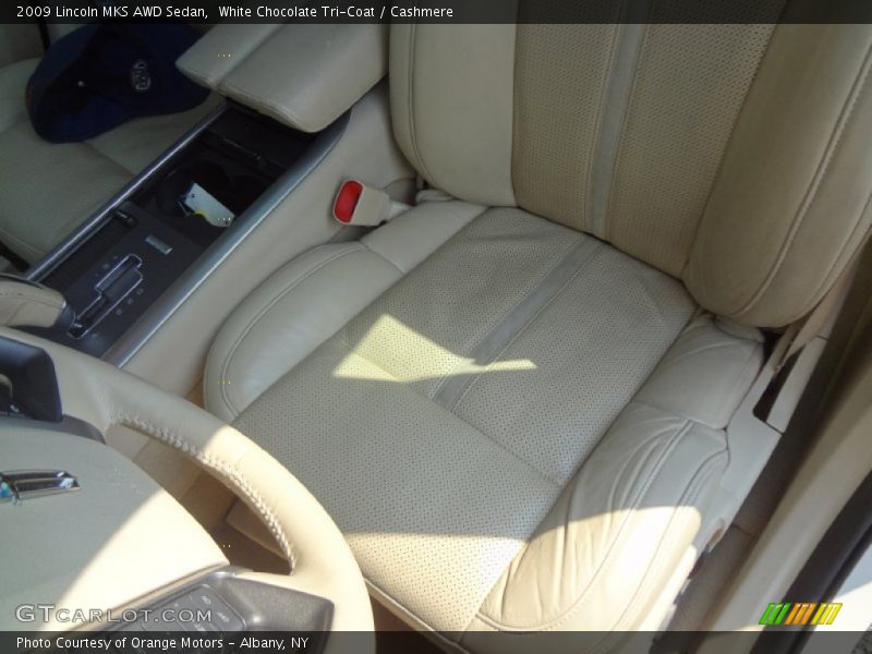 White Chocolate Tri-Coat / Cashmere 2009 Lincoln MKS AWD Sedan