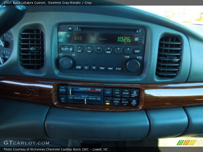 Steelmist Gray Metallic / Gray 2005 Buick LeSabre Custom