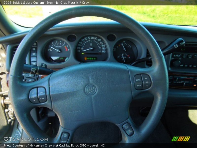 Steelmist Gray Metallic / Gray 2005 Buick LeSabre Custom