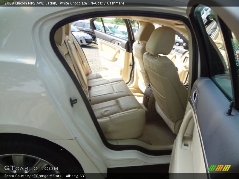 White Chocolate Tri-Coat / Cashmere 2009 Lincoln MKS AWD Sedan