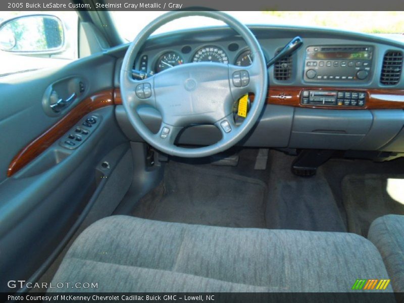Steelmist Gray Metallic / Gray 2005 Buick LeSabre Custom