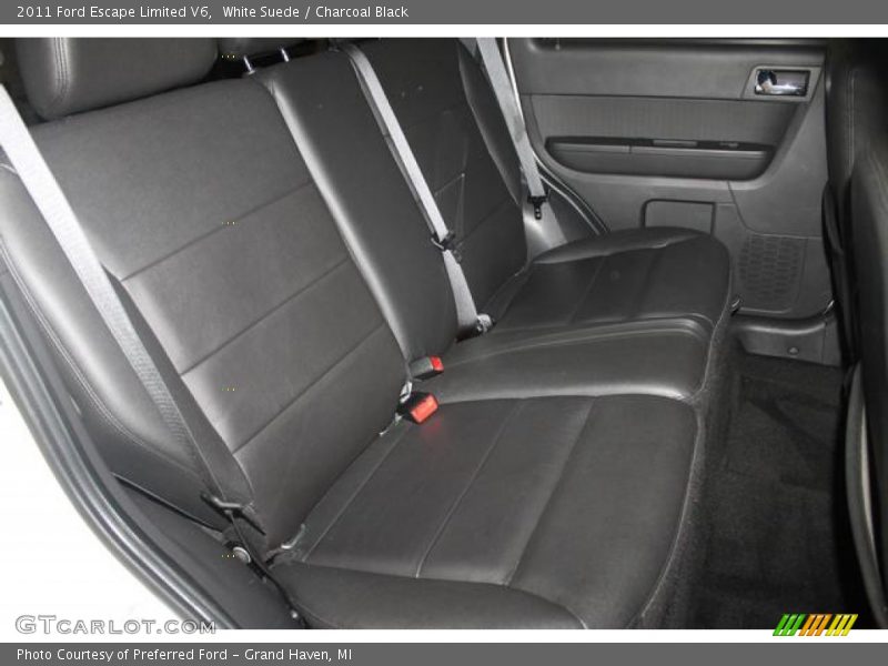 White Suede / Charcoal Black 2011 Ford Escape Limited V6