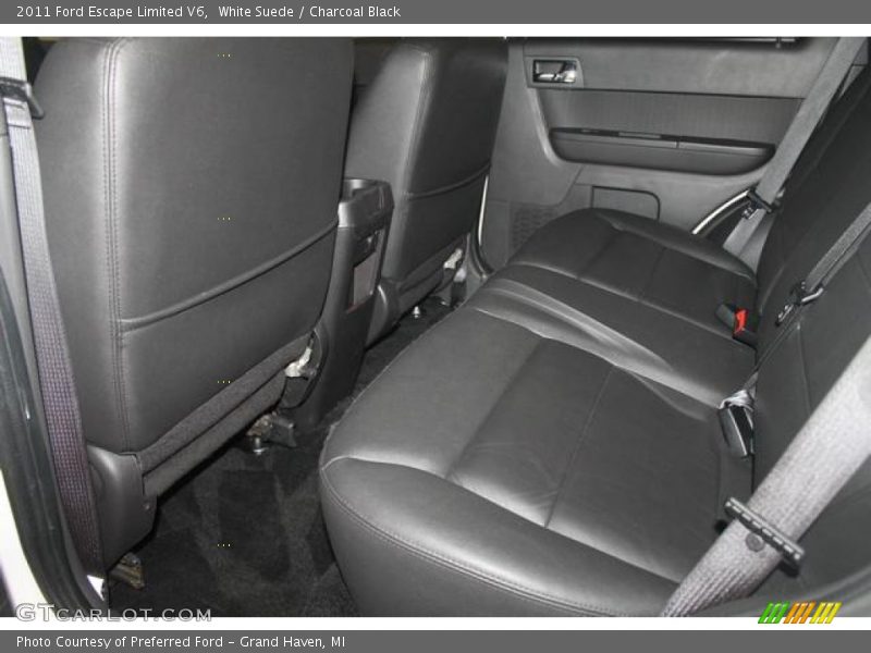 White Suede / Charcoal Black 2011 Ford Escape Limited V6