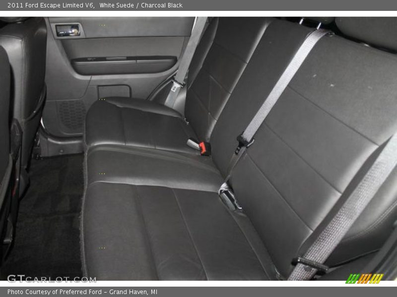 White Suede / Charcoal Black 2011 Ford Escape Limited V6