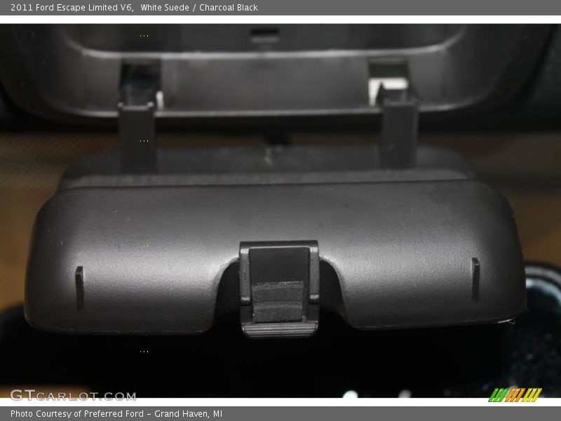 White Suede / Charcoal Black 2011 Ford Escape Limited V6