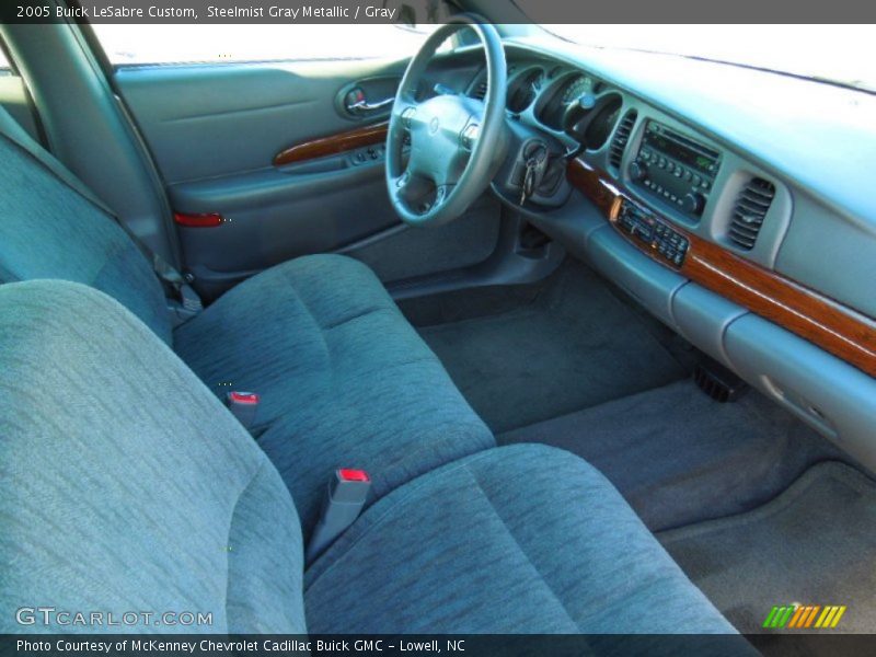 Steelmist Gray Metallic / Gray 2005 Buick LeSabre Custom