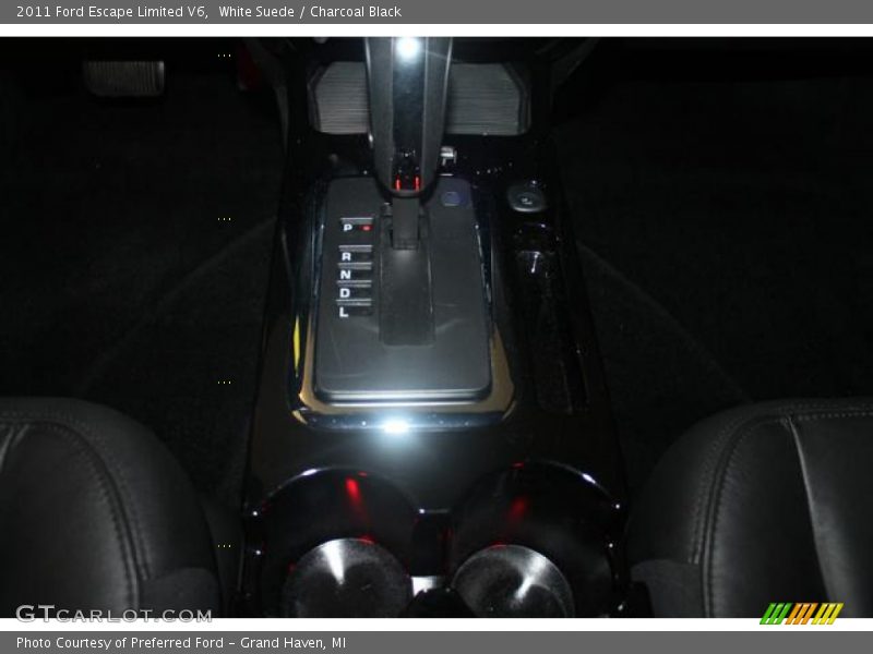 White Suede / Charcoal Black 2011 Ford Escape Limited V6