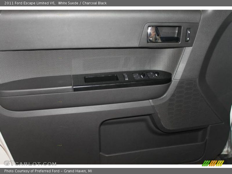 White Suede / Charcoal Black 2011 Ford Escape Limited V6