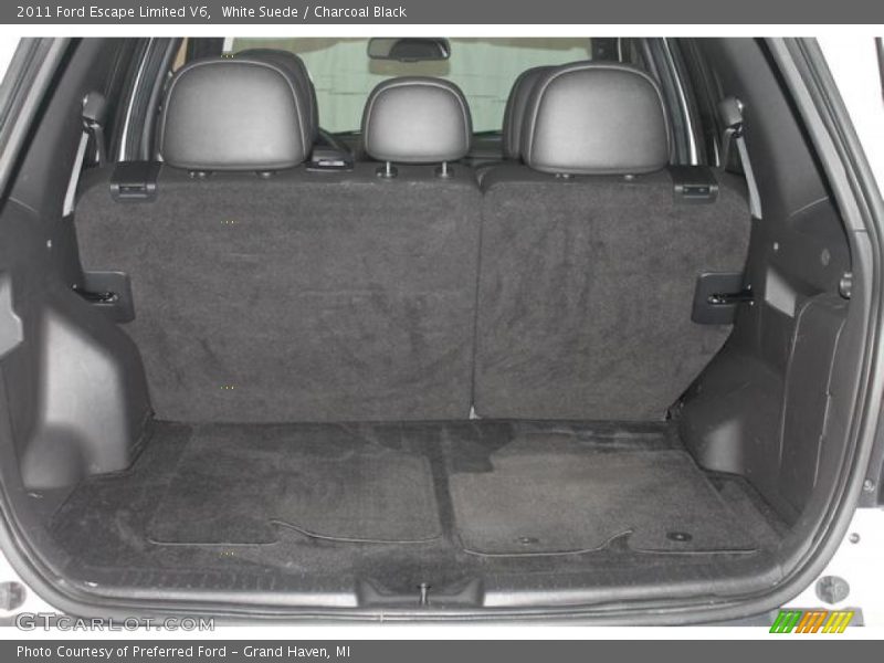 White Suede / Charcoal Black 2011 Ford Escape Limited V6