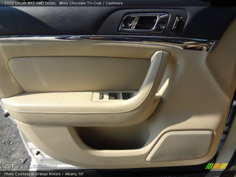 White Chocolate Tri-Coat / Cashmere 2009 Lincoln MKS AWD Sedan