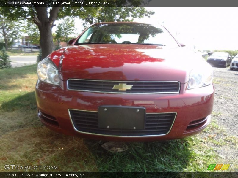 Red Jewel Tintcoat / Ebony Black 2008 Chevrolet Impala LT
