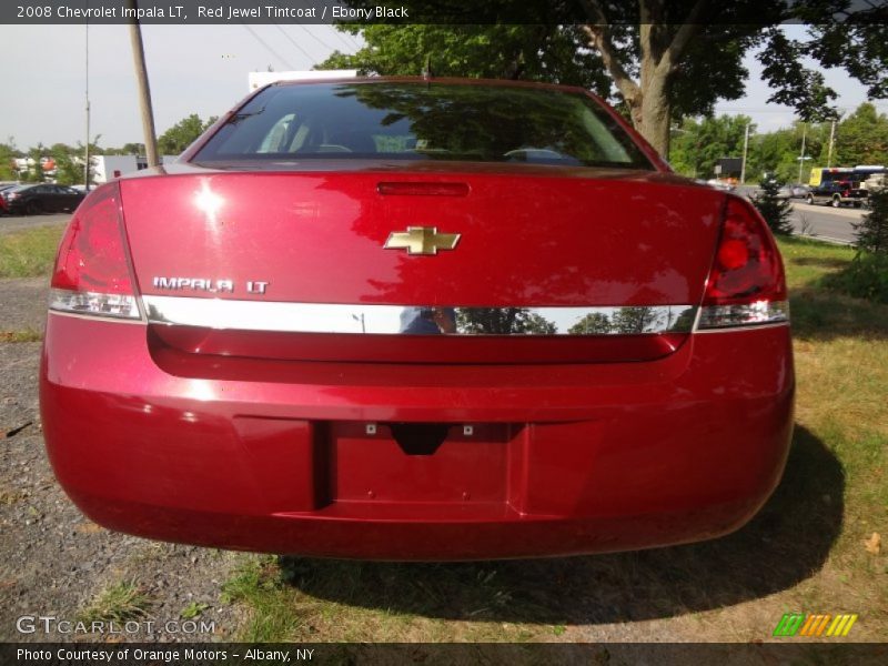 Red Jewel Tintcoat / Ebony Black 2008 Chevrolet Impala LT