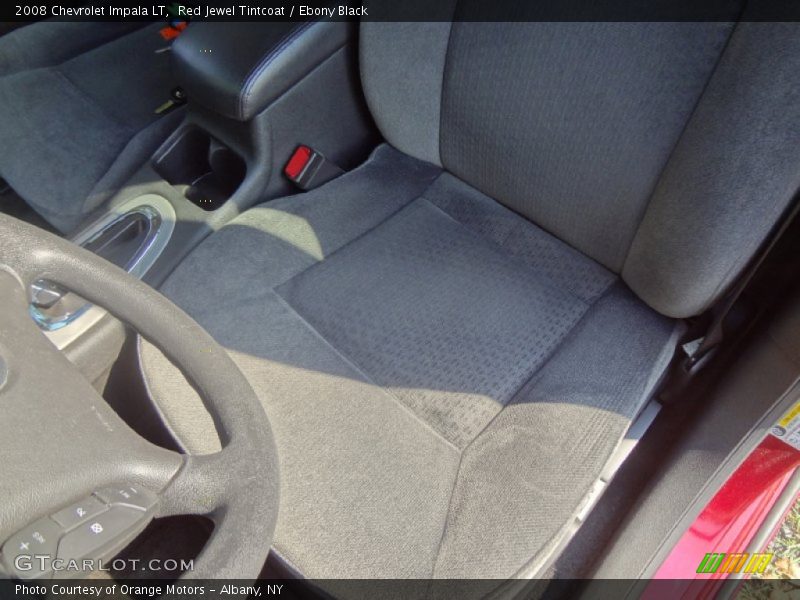 Red Jewel Tintcoat / Ebony Black 2008 Chevrolet Impala LT