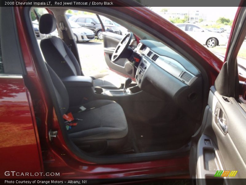 Red Jewel Tintcoat / Ebony Black 2008 Chevrolet Impala LT