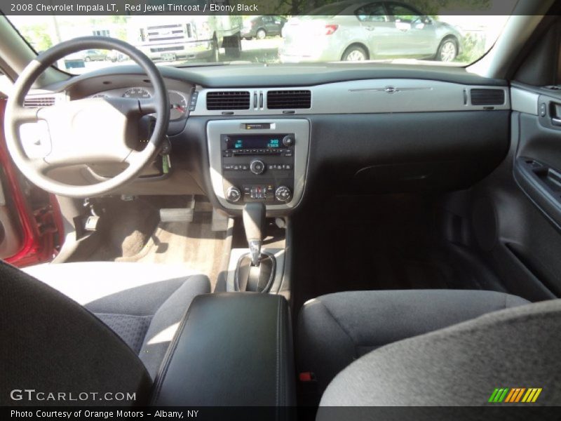 Red Jewel Tintcoat / Ebony Black 2008 Chevrolet Impala LT