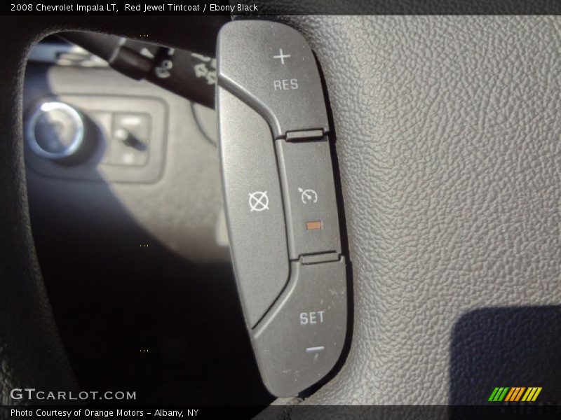 Red Jewel Tintcoat / Ebony Black 2008 Chevrolet Impala LT