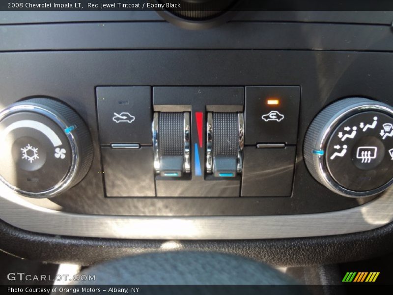 Red Jewel Tintcoat / Ebony Black 2008 Chevrolet Impala LT