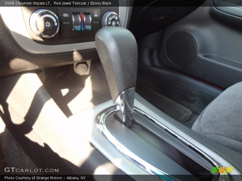 Red Jewel Tintcoat / Ebony Black 2008 Chevrolet Impala LT
