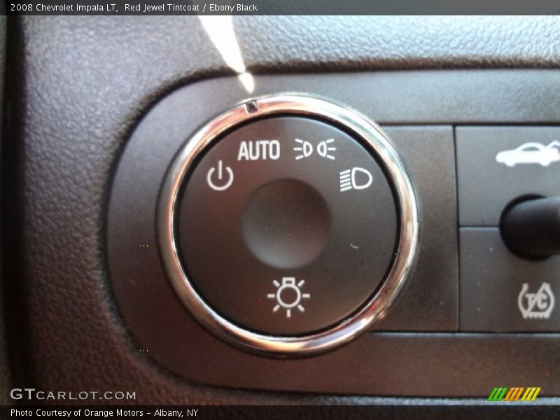 Red Jewel Tintcoat / Ebony Black 2008 Chevrolet Impala LT