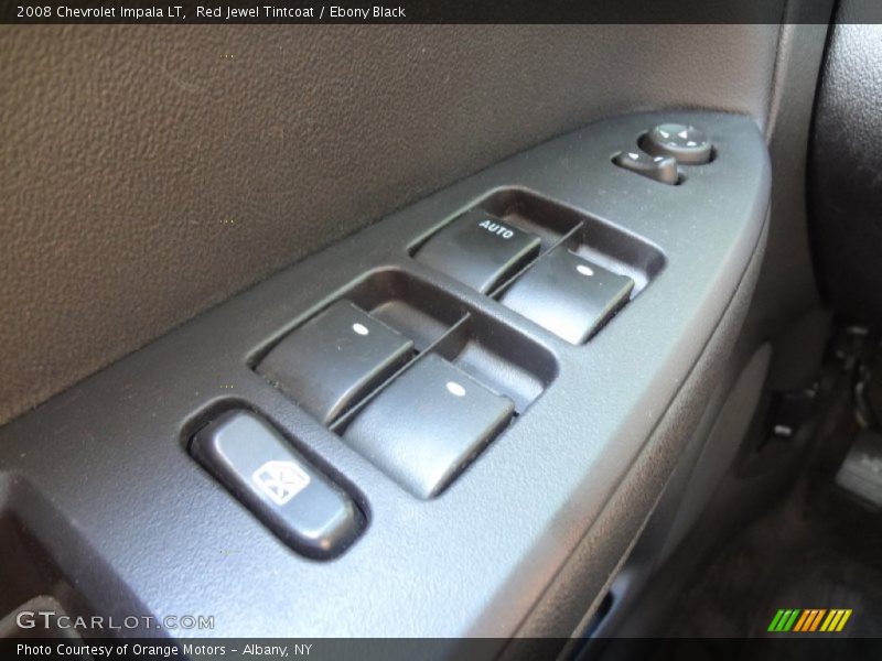 Red Jewel Tintcoat / Ebony Black 2008 Chevrolet Impala LT