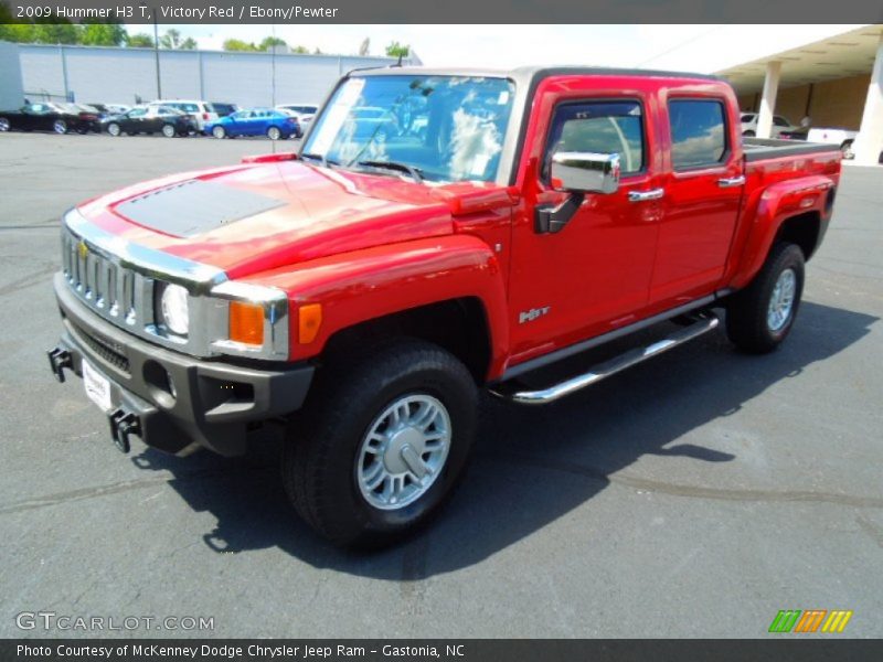 Victory Red / Ebony/Pewter 2009 Hummer H3 T