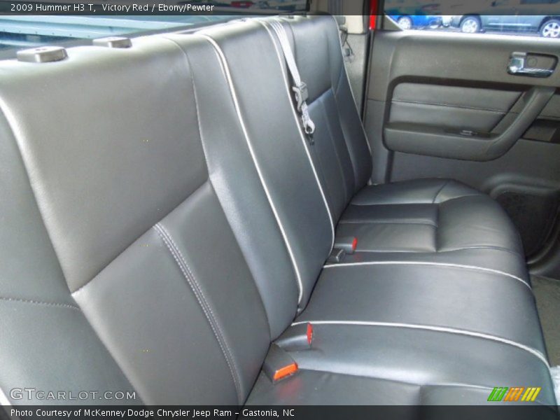 Rear Seat of 2009 H3 T