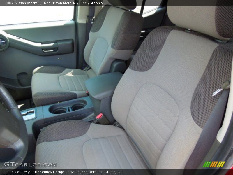 Red Brawn Metallic / Steel/Graphite 2007 Nissan Xterra S