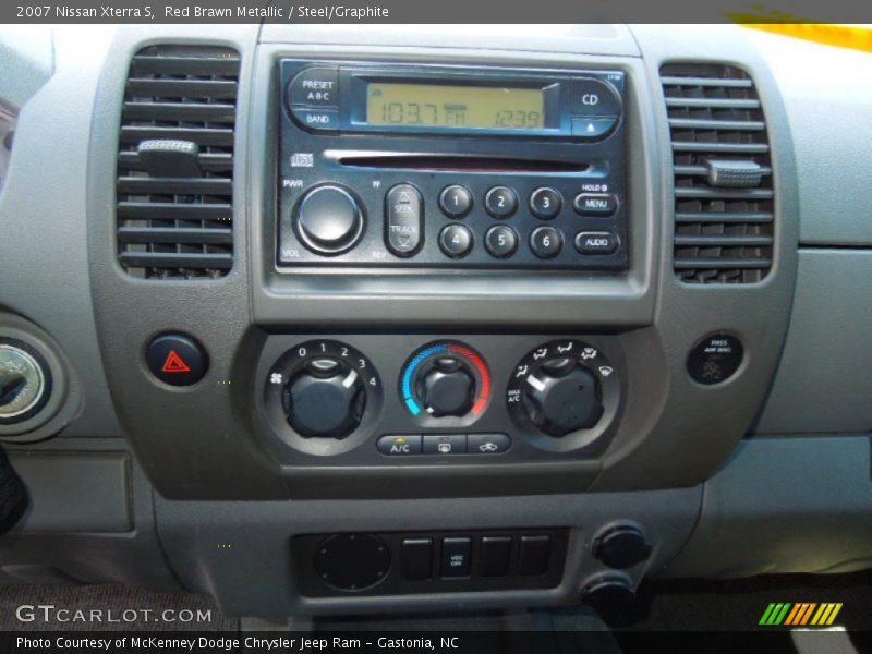 Red Brawn Metallic / Steel/Graphite 2007 Nissan Xterra S