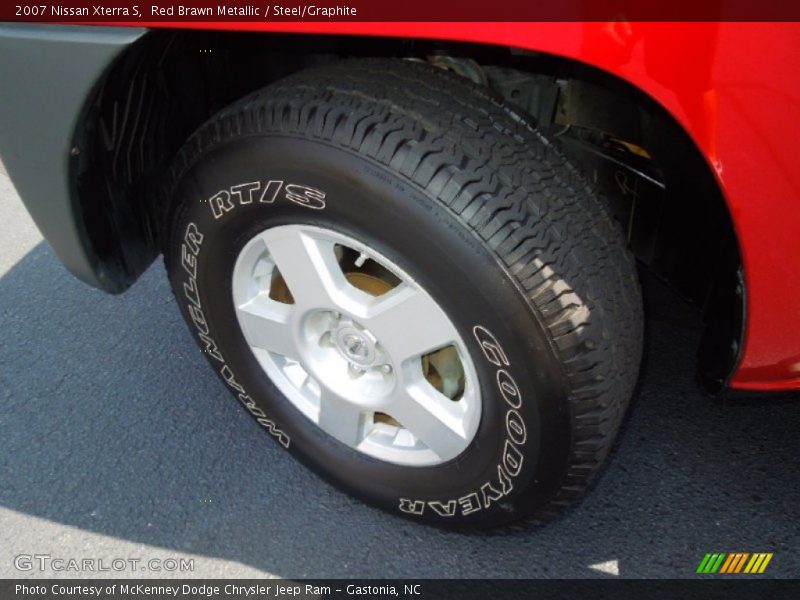 Red Brawn Metallic / Steel/Graphite 2007 Nissan Xterra S