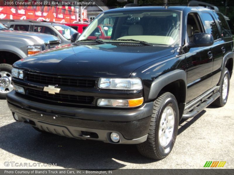 Black / Tan/Neutral 2006 Chevrolet Tahoe Z71 4x4