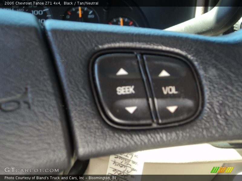 Black / Tan/Neutral 2006 Chevrolet Tahoe Z71 4x4