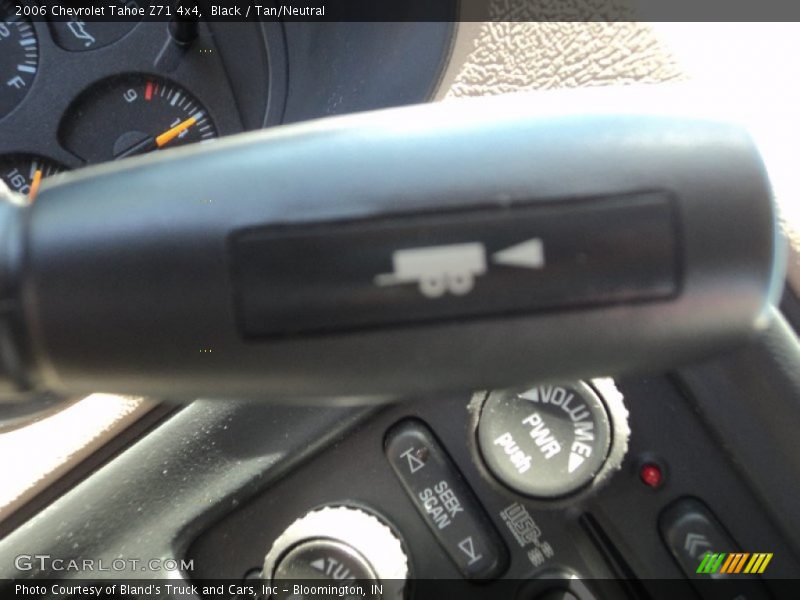 Black / Tan/Neutral 2006 Chevrolet Tahoe Z71 4x4