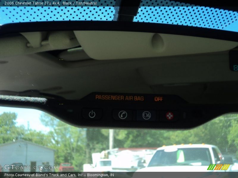 Black / Tan/Neutral 2006 Chevrolet Tahoe Z71 4x4